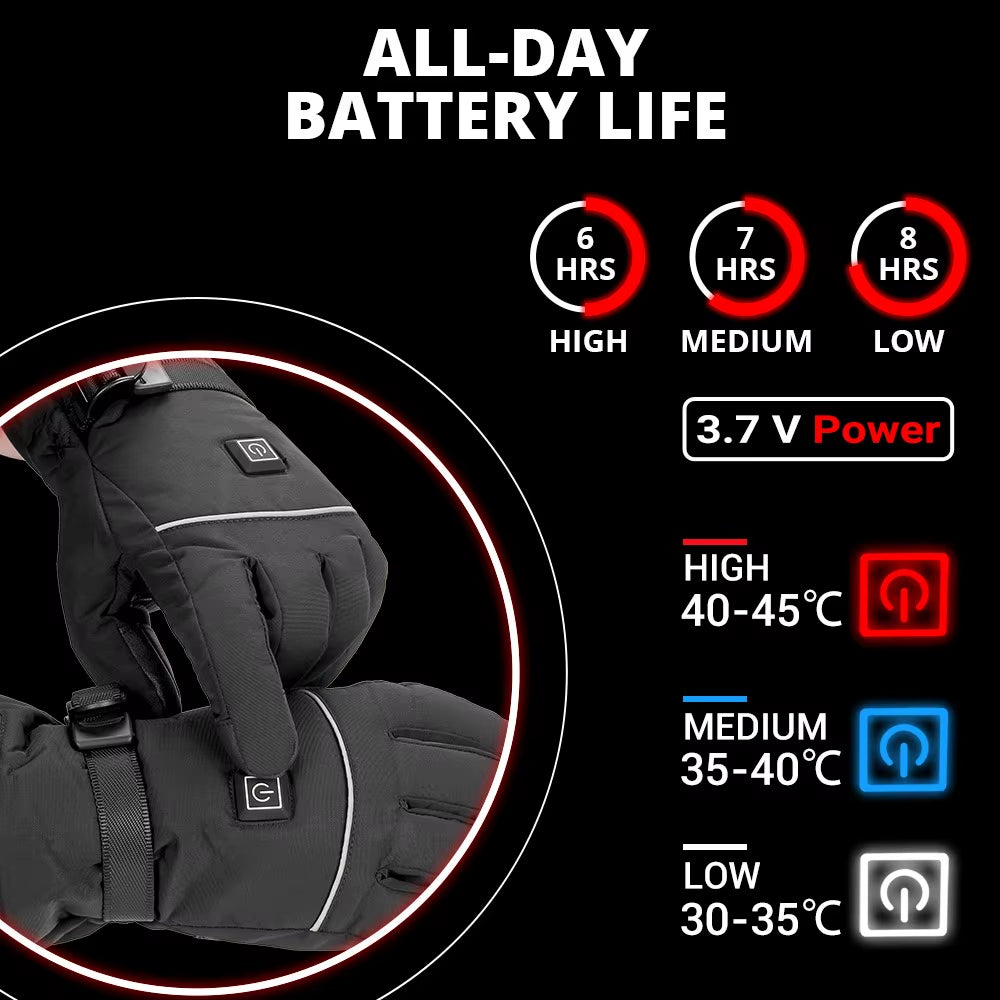 Motorcycle Heated Gloves