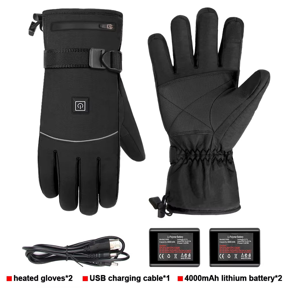 Motorcycle Heated Gloves