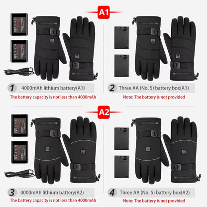 Motorcycle Heated Gloves 