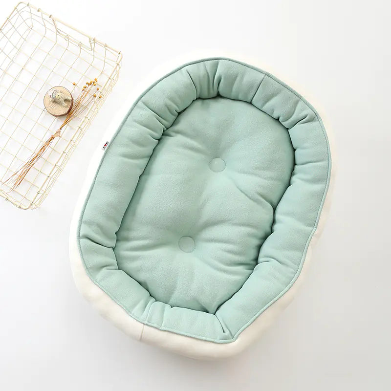 CozyChic Pet Haven - Luxe Reversible Beds