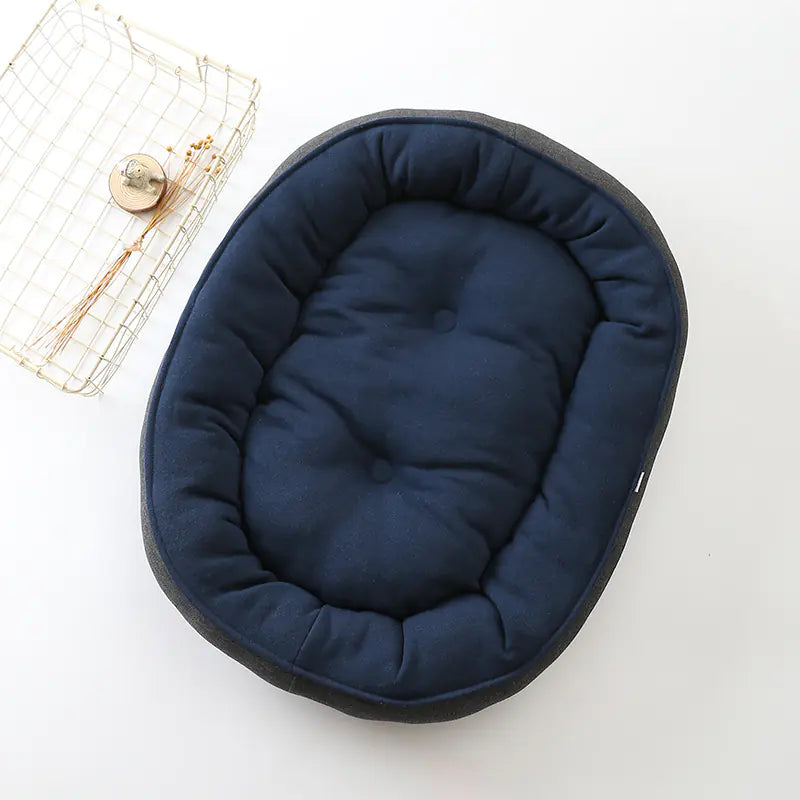 CozyChic Pet Haven - Luxe Reversible Beds